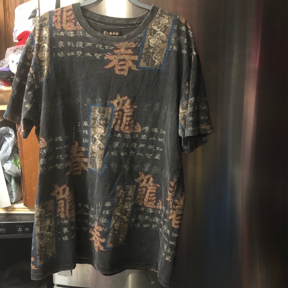🐲🎃Vintage Taboo Asian Tee- 495 $20 or $15 w/offer *tee deal